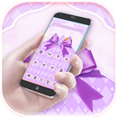 Thème Pink Diamond Bow Tie APK