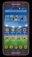 Football Barcelona poster