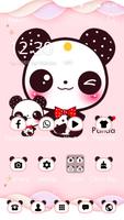 Pink Cute Panda Lovely Theme Screenshot 3