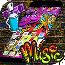 Music Graffiti Rock Theme APK