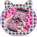Thème Pink Leopard Skin APK