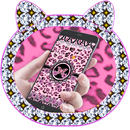 Pink Leopard Skin theme aplikacja