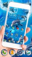 Ocean seaworld dolphin 2d (free)Theme スクリーンショット 2