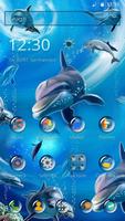 Ocean seaworld dolphin 2d (free)Theme screenshot 3