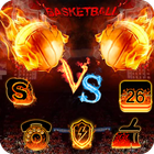 Cool Hellfire Theme Fashion Summer Basketball icon