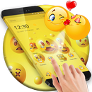 Cute Smiley Funny Emoji Theme APK