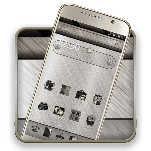 Classy Metal 2D android Theme