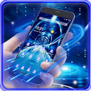 Futur thème de l'hologramme technologique APK