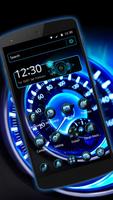 Futuristic Speedometer Theme & Live wallpaper Plakat