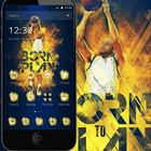 Cool special effects theme  basketball  theme icône