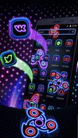 Neon Fidget Spinner Player 2D Theme capture d'écran 2