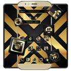 Luxury Black And Golden Theme иконка