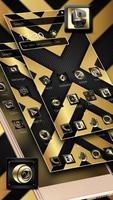 Luxury Black And Golden Theme Affiche