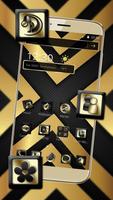 Luxury Black And Golden Theme captura de pantalla 2