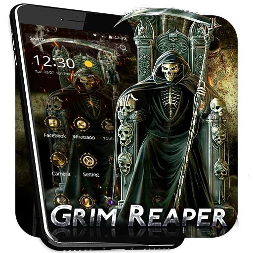 Skull Grim Reaper Theme
