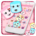 Fluffy Cotton Marshmallow Theme Zeichen