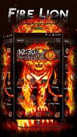 Fire Lion Theme پوسٹر