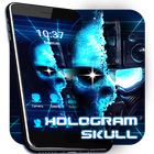 Hologram Skull Theme-icoon