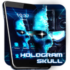 آیکون‌ Hologram Skull Theme