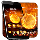 Basketball Flame Theme ikona