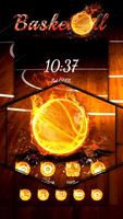 Basketball Flame Theme capture d'écran 2