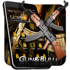 Golden Bullet & Gun Theme ikon