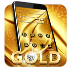 Gold Luxus Thema Zeichen