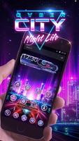 Fluorescent City Lights Theme পোস্টার