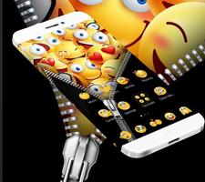 Zipper Smiley Emoji Theme 截圖 2