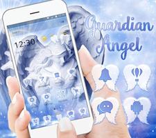 Guardian Angel Launcher Heaven Theme capture d'écran 2