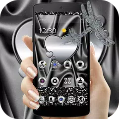 Silver Metal Love Theme APK download