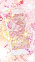 pink cute kitty theme screenshot 1