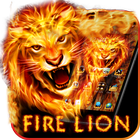 Red Hot Fire Lion Launcher icône