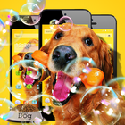 Cute Dog Theme Makes You Have To Download It icono