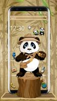 Poster Robe Hologram Crazy panda Theme 2D