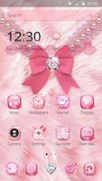 Pink Illusion Bow Tie Teddy Luscious launcher Affiche