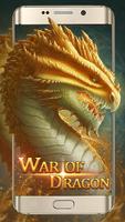 War of dragon godzilla theme Plakat