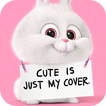 fun Cute Pink Rabbit Theme 3d