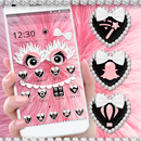 (FREE) Pink Furry Monster Launcher Theme APK