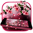 Floral Cherry Blossoms Sakura 2d theme