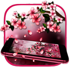 Floral Cherry Blossoms Sakura 2d theme icono
