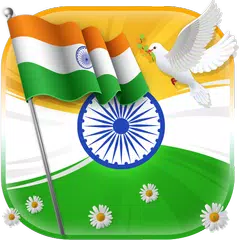 印度旗幟獨立日自由三重奏我愛我的印度發射主題 APK 下載