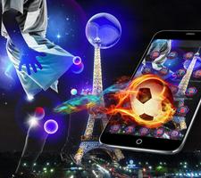Paris Football Launcher Theme Affiche