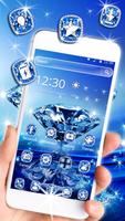 Sapphire diamond blue allotrope Theme Ekran Görüntüsü 1