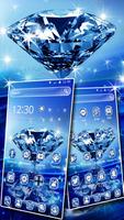 Sapphire diamond blue allotrope Theme скриншот 2