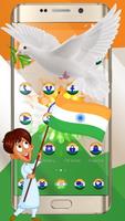 2 Schermata Independence Day Trio Flag wallpaper Theme