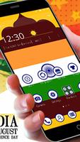 India Independence Day 2D Flag Theme poster