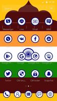 India Independence Day 2D Flag Theme capture d'écran 2
