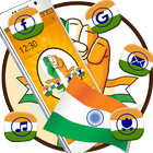 Indian Independence Day Free Trio launch theme icône