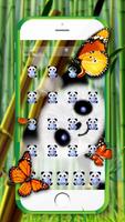 China Panda Smile Cute Theme โปสเตอร์